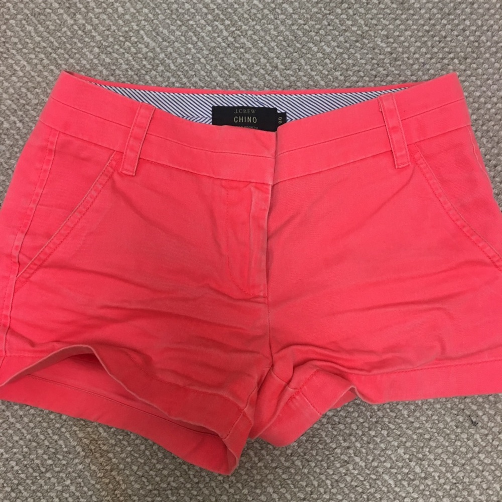 Jcrew chino shorts.